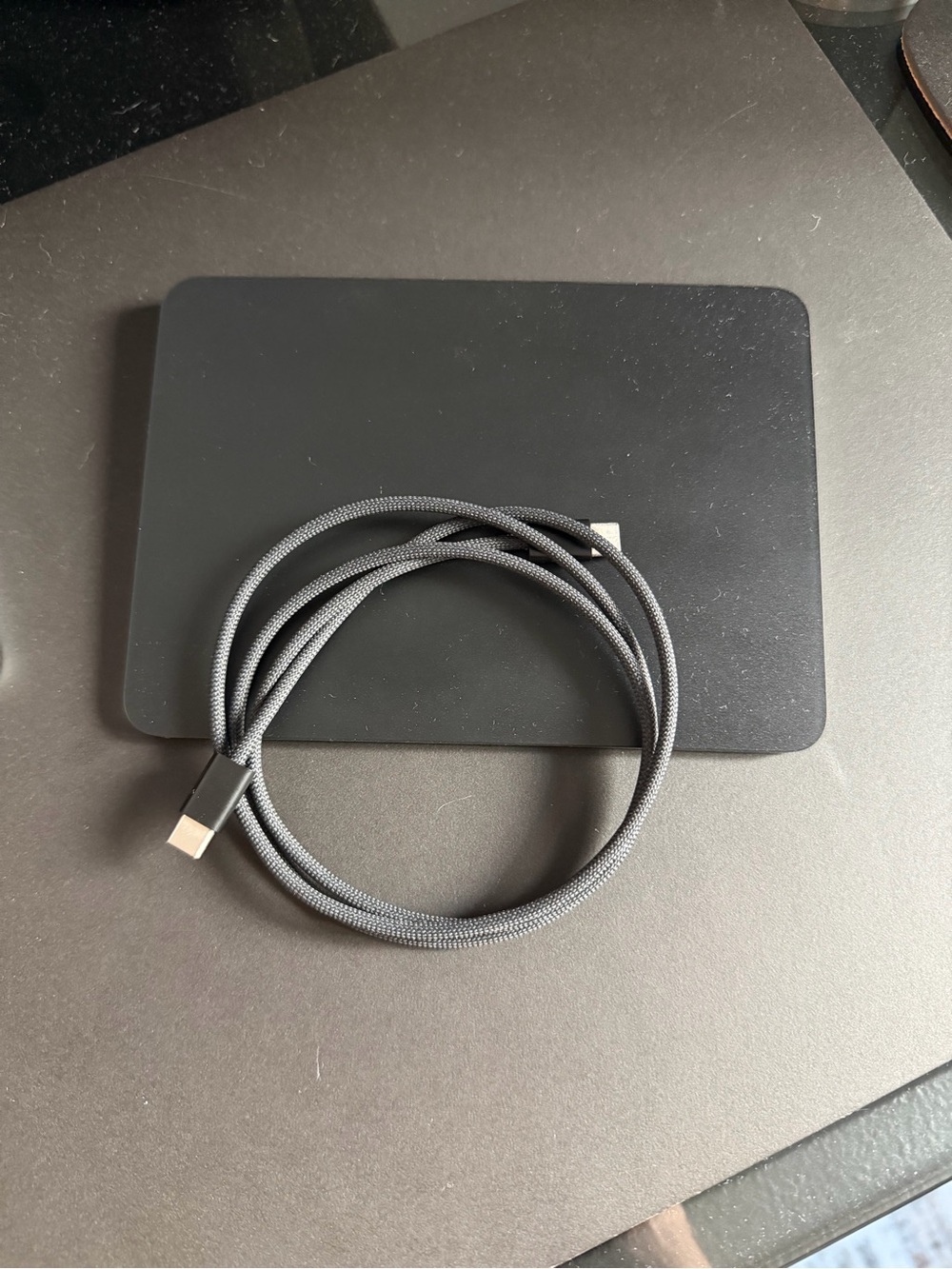 Apple Magic Trackpad (USB-C) black multi-touch surface